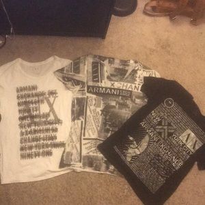 Armani Exchange T-Shirt Bundle